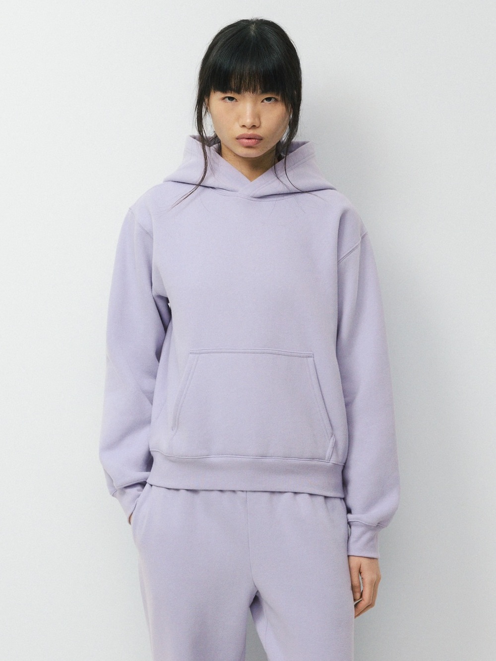 Aritzia Sunday Best Women’s Lavender Purple Pullover Hoodie Sweatshirt Size XS